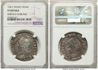 Henri III Franc au col plat 1581-F VF Details (Surface Hairlines) NGC, Angers mint, Dup-1130. 

HID09801242017

© 2022 Heritage Auctions | All Rights ...