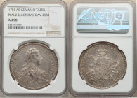 Pfalz-Electoral. Karl Theodor Taler 1753 AS AU58 NGC, Dav-2533. 

HID09801242017

© 2022 Heritage Auctions | All Rights Reserved