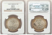 Weimar Republic 5 Mark 1930-A MS64 NGC, Berlin mint, KM56. 

HID09801242017

© 2022 Heritage Auctions | All Rights Reserved