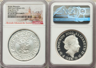 Elizabeth II silver Proof "King Henry VII" 5 Pounds (2 oz) 2022 PR70 Ultra Cameo NGC, KM-Unl, S-Unl. Limited Edition Presentation Mintage: 700. Britis...