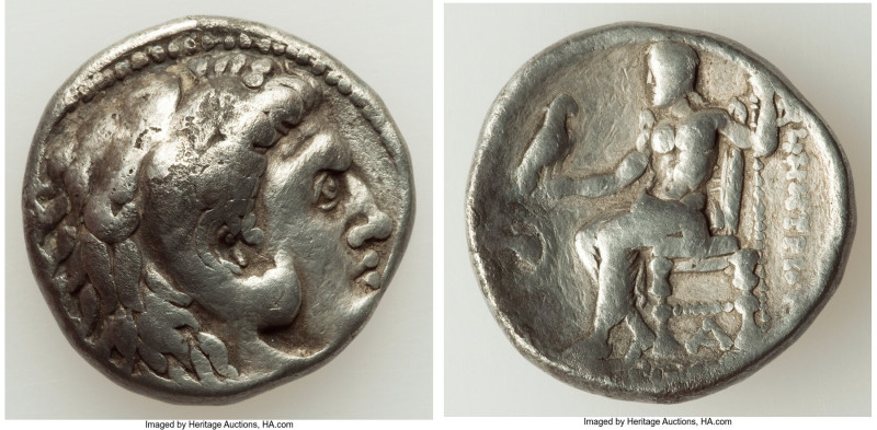 MACEDONIAN KINGDOM. Demetrius I Poliorcetes (306-283 BC). AR tetradrachm (25mm, ...