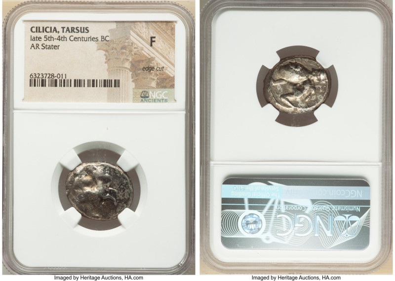 CILICIA. Tarsus. Ca. late 5th-4th centuries BC. AR stater (21mm, 9h). NGC Fine, ...