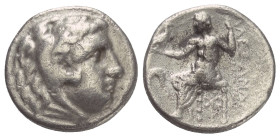 Königreich Makedonien. Alexander III. der Große (336 - 323 v. Chr.).

 Drachme (Silber). Ca. 300 - 295 v. Chr. Milet.
Vs: Kopf des jugendlichen Her...