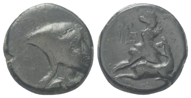 Lydien. Hierakome - Hierokaisareia.

 Bronze. 1. Jhdt. v. Chr.
Vs: Büste mit ...