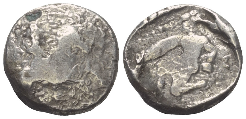 Kilikien. Tarsos.

 Stater (Silber). Ca. 440 - 400 v. Chr.
Vs: Reiter auf Pfe...