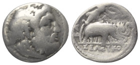 Seleukidisches Königreich. Seleukos I. Nikator (312 - 281 v. Chr.).

 Drachme (Silber). 312 - 281 v. Chr. Seleukeia II.
Vs: Kopf des Zeus mit Lorbe...