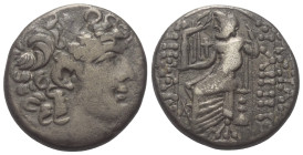 Seleukidisches Königreich. Philippos I. Philadelphos (95/4 - 76/5 v. Chr.).

 Tetradrachme (Silber). 94 - 87 v. Chr. Ungesicherte kilikische Münzstä...