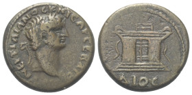 Bithynien. Nikaia. Traianus (98 - 117 n. Chr.).

 Bronze.
Vs: Kopf mit Lorbeerkranz rechts.
Rs: Altar.

21 mm. 7,35 g. 

RPC 1150.
 Sehr schö...