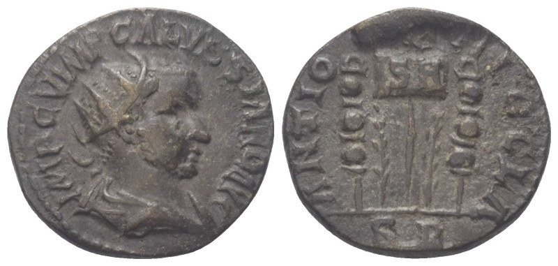 Pisidien. Antiochia. Volusianus (251 - 253 n. Chr.).

 Bronze.
Vs: Büste mit ...