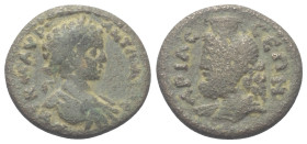 Pisidien. Ariassos. Caracalla (197 - 217 n. Chr.).

 Bronze.
Vs: Büste des Caracalla mit Lorbeerkranz, Paludament und Panzer rechts.
Rs: Büste des...
