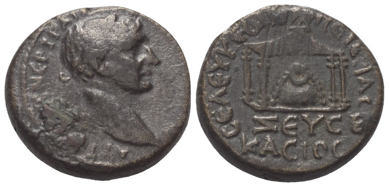 Seleukis und Pierien. Seleukeia. Traianus (98 - 117 n. Chr.).

 Bronze.
Vs: K...