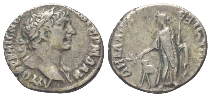 Arabia. Bostra. Traianus (98 - 117 n. Chr.).

 Drachme (Silber). 112 n. Chr. (...