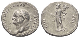 Vespasianus (69 - 79 n. Chr.).

 Denar (Silber). 77 - 78 n. Chr. Rom.
Vs: IMP CAESAR VESPASIANVS AVG. Kopf mit Lorbeerkranz links.
Rs: COS VIII. B...