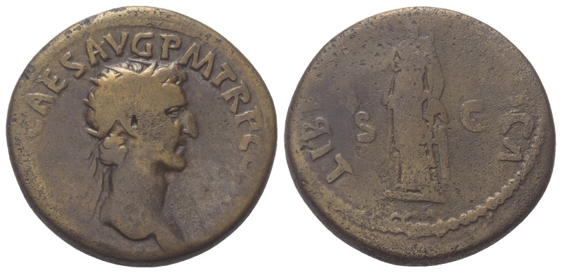 Nerva (96 - 98 n. Chr.).

 Dupondius. 97 n. Chr. Rom.
Vs: [IMP NERVA] CAES AV...