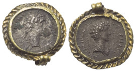Antoninus Pius (138 - 161 n. Chr.).

 Denar (Silber). 141 n. Chr. Rom.
Vs: ANTONINVS AVG PI - VS P P TR P COS III. Kopf des Antoninus Pius mit Lorb...
