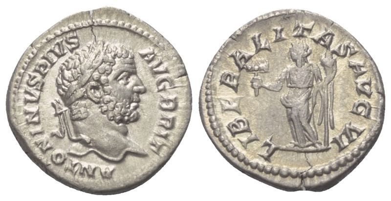 Caracalla (197 - 217 n. Chr.).

 Denar (Silber). 210 - 213 n. Chr. Rom.
Vs: A...