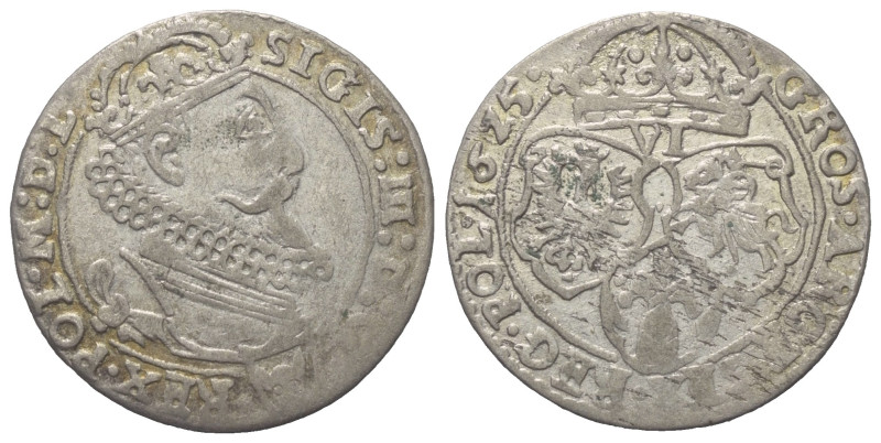 Polen. Königreich. Sigismund III. Wasa (1587 - 1632).

 Sechsgröscher (Szostak...