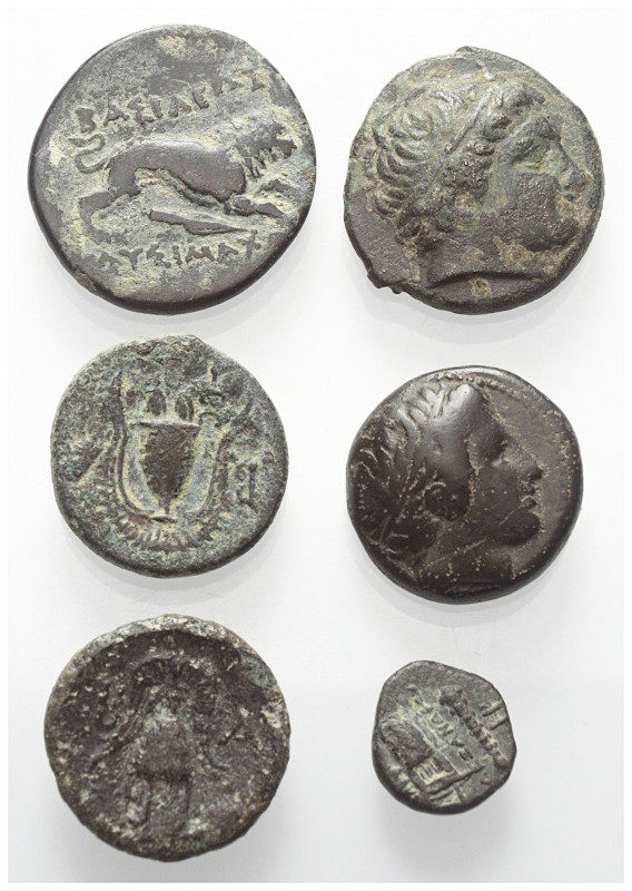 Griechische Münzen - Lots.


Unter anderem: Alexander III. (Königreich Makedo...