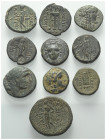 Griechische Münzen - Lots.


Verschiedene Herrscher (Königreich der Seleukiden).

Lot (10 Stück): Bronze, 3. - 1. Jhdt. v. Chr.

Sehr schön - f...