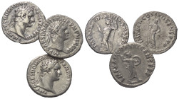 Römische Münzen - Lots. Kaiserzeit.


Lot (3 Stück, Silber): Denare des Domitianus (81 - 96 n. Chr.).

Sehr schön.

Verkauft wie besehen, keine...
