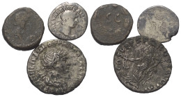 Römische Münzen - Lots. Kaiserzeit.


Lot (3 Stück, Silber): Quadrans des Domitianus (81 - 96 n. Chr.), Quinar und Denar des Traianus (98 - 117 n. ...