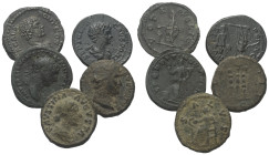 Römische Münzen - Lots. Kaiserzeit.


Lot (5 Stück, Silber): Denare.
Traianus (98 - 117 n. Chr.),
Hadrianus (117 - 138 n. Chr.),
Faustina II. (g...