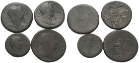 Römische Münzen - Lots. Kaiserzeit.


Lot (4 Stück, Bronze): As und drei Sesterzen des Traianus (98 - 117 n. Chr.) und Hadrianus (117 - 138 n. Chr....