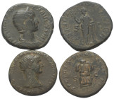 Römische Münzen - Lots. Kaiserzeit.


Lot (2 Stüxk, Bronze): Dupondius des Traianuis (98 - 117 n. Chr.) und As der Iulia Mamaea (gest. 235 n. Chr.)...