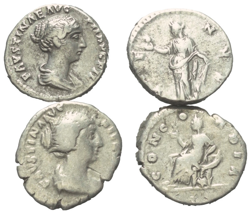 Römische Münzen - Lots. Kaiserzeit.


Lot (2 Stück, Silber): Denare der Faust...