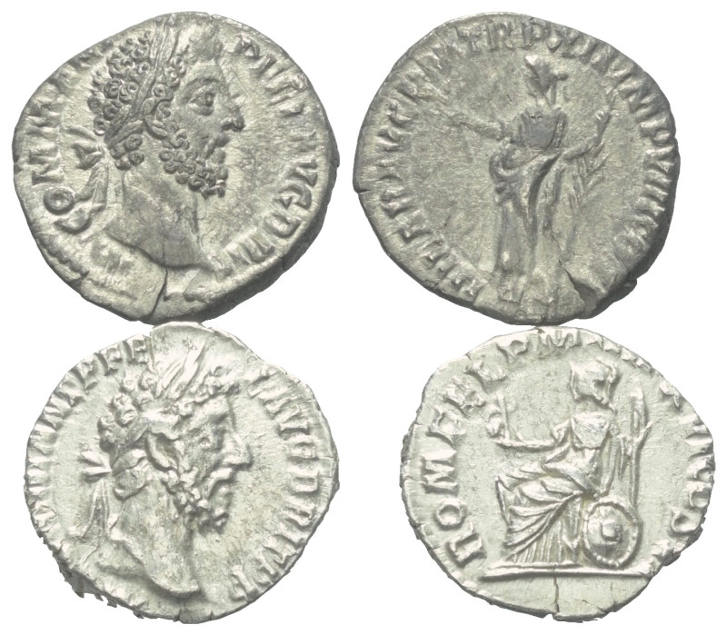Römische Münzen - Lots. Kaiserzeit.


Lot (2 Stück, Silber): Commodus Denare ...