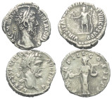 Römische Münzen - Lots. Kaiserzeit.


Lot (2 Stück, Silber): Denare des Commodus (177 - 192 n. Chr.) und Septimius Severus (193 - 211 n. Chr.).

...