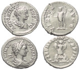 Römische Münzen - Lots. Kaiserzeit.


Lot (2 Stück, Silber): Caracalla Denare (197 - 217 n. Chr.).

Sehr schön.

Verkauft wie besehen, keine Rü...