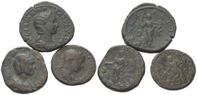 Römische Münzen - Lots. Kaiserzeit.


Lot (3 Stück, Bronze): Sesterz der Iulia Maesa (gest. 224 n. Chr.), As des Severus Alexander (222 - 235 n. Ch...