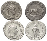Römische Münzen - Lots. Kaiserzeit.


Lot (2 Stück, Silber): Antoniniane des Gordianus III. (238 - 244 n. Chr.) und Philippus I. Arabs (244 - 249 n...