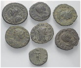 Römische Münzen - Lots. Kaiserzeit.


Lot (7 Stück): Bronzemünzen. Unter anderem von Gallienus (253 - 268 n. Chr.), Salonina (gest. 268 n. Chr), Au...
