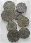 Römische Münzen - Lots. Kaiserzeit.


Lot (9 Stück): Kleinbronzen.
Constantinus I. (307 - 337 n. Chr.) (3x).
Licinius I. (308 - 324 n. Chr.) (4x)...