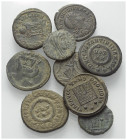 Römische Münzen - Lots. Kaiserzeit.


Lot (9 Stück): Kleinbronzen. Unter anderem Constantinus I. (307 - 337 n. Chr.), Urbs Roma Prägung und Constan...