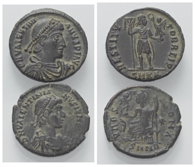 Römische Münzen - Lots. Kaiserzeit.


Lot (2 Stück): Kleinbronzen von Valenti...