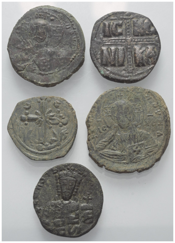 Byzantinische Münzen - Lots.


Verschiedene Herrscher.

Lot (5 Stück, Bronz...