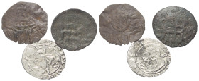 Mittelalter - Lots.


Bulgarien. Zarenreich. 14. Jhdt.
Ivan Alexander (1331 - 1371).
Ivan Sratsimir (1356 - 1396).

Lot (3 Stück): Kupfermünzen...
