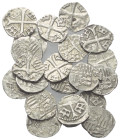 Mittelalter - Lots.


Ungarn. 
Sigismund (1387 - 1437).

Lot (20 Stück, Silber): Parvus. Verschiedene Münzzeichen.
Vs: Kreuz mit langen Armen....