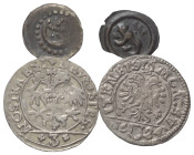 Europa - Lots.


Schweiz.
Bern, Schaffhausen, Schwyz - Kanton.
Dazu 1x Württemberg - Grafschaft. Anonym.

Lot 4 (Stück, Silber/Billon): Pfennig...