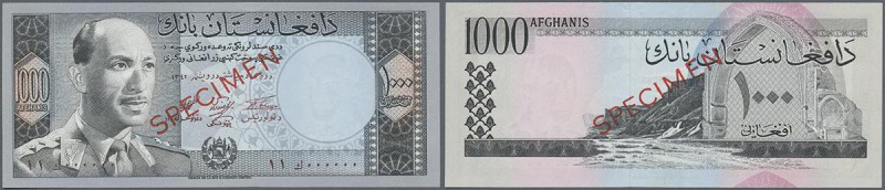 Afghanistan: 1000 Afghanis 1961 Specimen P. 42s in condition: UNC.