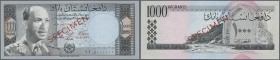 Afghanistan: 1000 Afghanis 1961 Specimen P. 42s in condition: UNC.