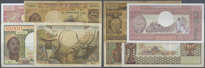 Cameroon: Republique Federale Du Cameroun 500 Francs ND(1962) P.11 in F- and Rep...