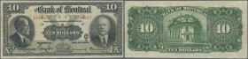 Canada: 10 Dollars 1923 P. S549, in used condition with folds no holes or tears, condition: F.