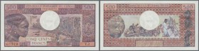 Congo: 500 Francs ND(1974) P. 2a in very crisp condition: UNC.