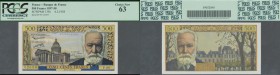 France: 500 Francs 1958, P.133b with a few tiny spots, PCGS graded 63 Choice New