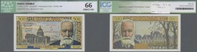 France: 5 Nouveaux Francs on 500 Francs 1959, P.137b in perfect condition, ICG graded 66 Choice UNC