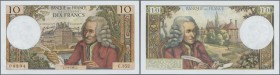 France: 10 Francs 1967 P. 147c in crisp condition: UNC.